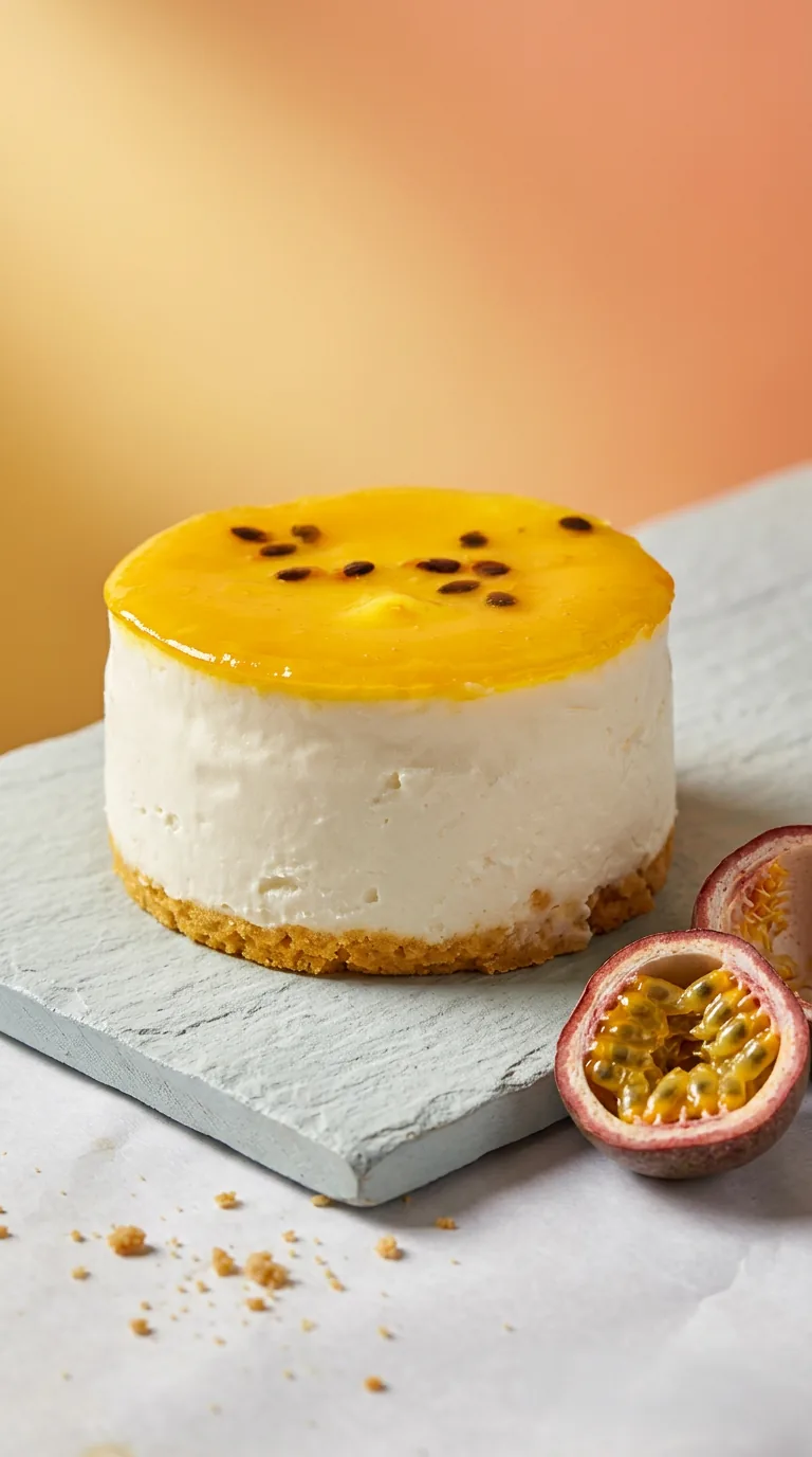Cheesecake de Maracuyá — Arkyn Patisserie