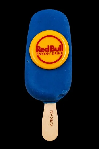 Paleta transfer con el logo de Red Bull
