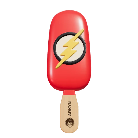 Flash — render del modelo 3D
